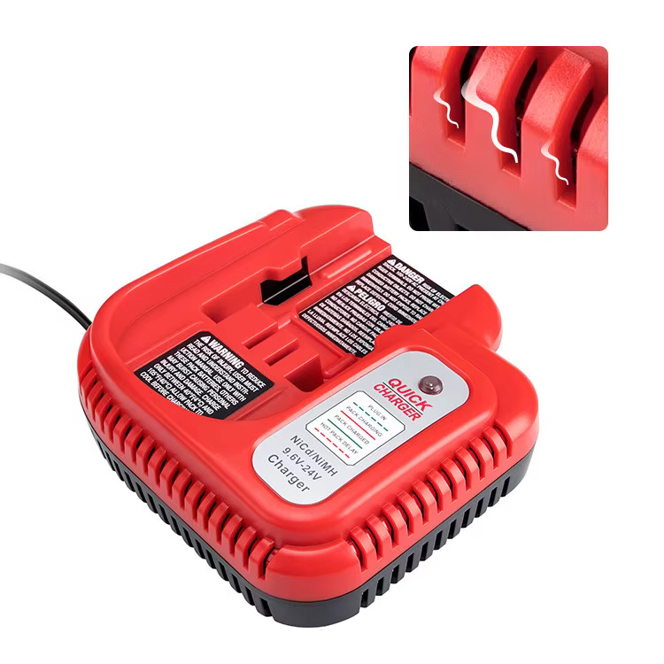Chargeur de batterie de remplacement pour batterie Black & Decker ni-cd Ni-MH multi-vol 9.6V/12V/14.4V/18V, chargeur de batterie rapide