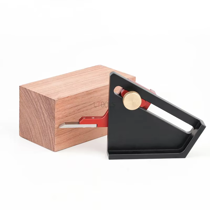 Outil de centrage semi-automatique pour le travail du bois