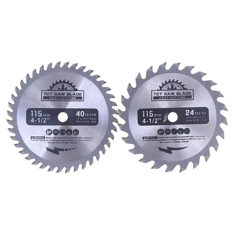 Lame de scie circulaire 115mm 24T/40T