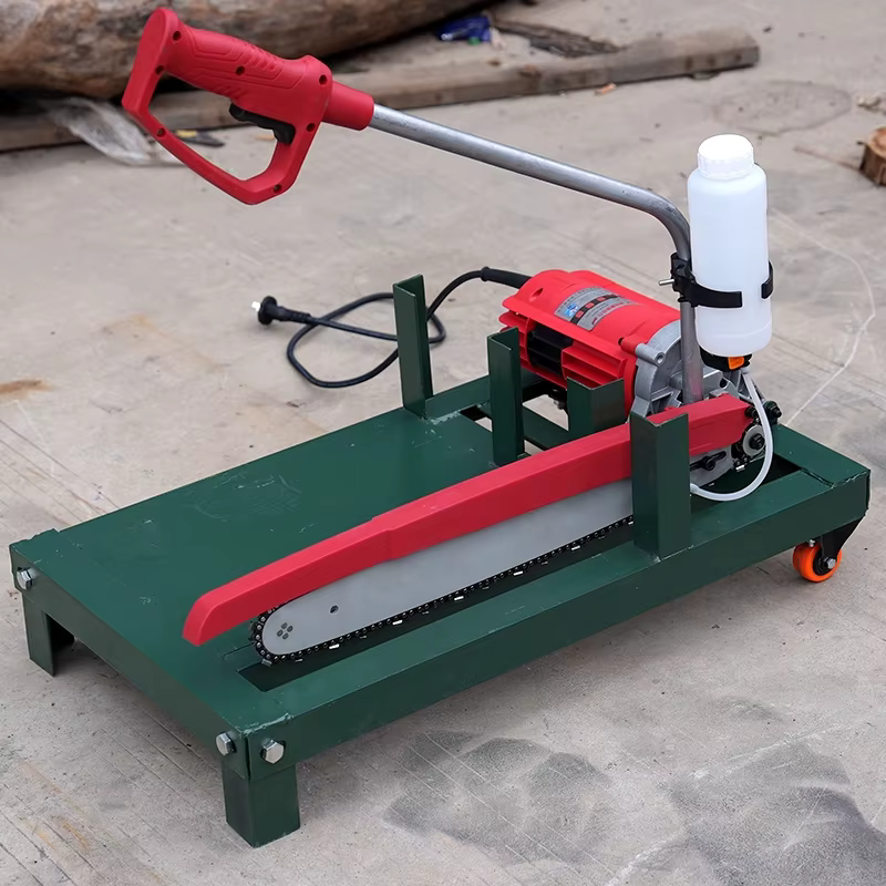 Scie à bois de chauffage électrique domestique 220V