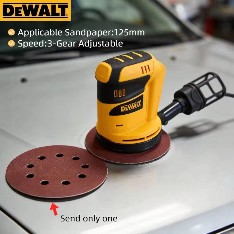 Ponceuse orbitale sans fil Dewalt 110000RPM : Outil multifonctionnel de meulage et de polissage (compatible avec les batteries 20V)