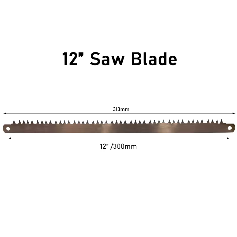 Lames de rechange pour scie à métaux 12" 4TPI 300 mm Lames de scie à main pour couper du bois vert frais