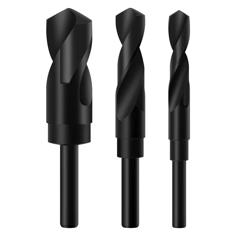 Foret hélicoïdal 1 pièce 12mm-40mm 1/2 "pouces Dia tige réduite HSS