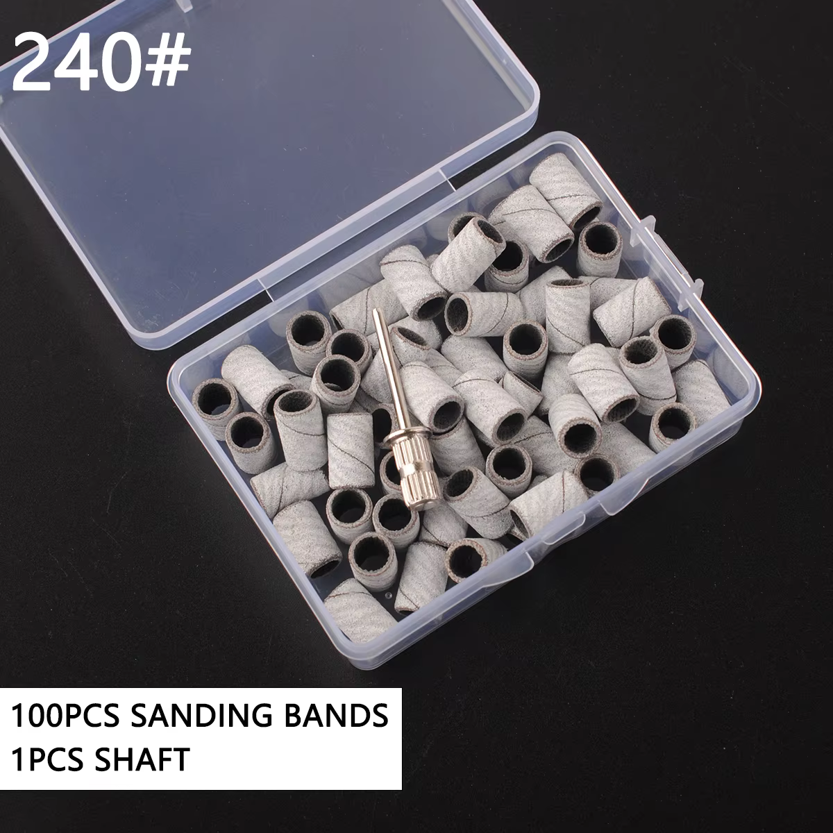 100 pièces bandes de ponçage avec 1