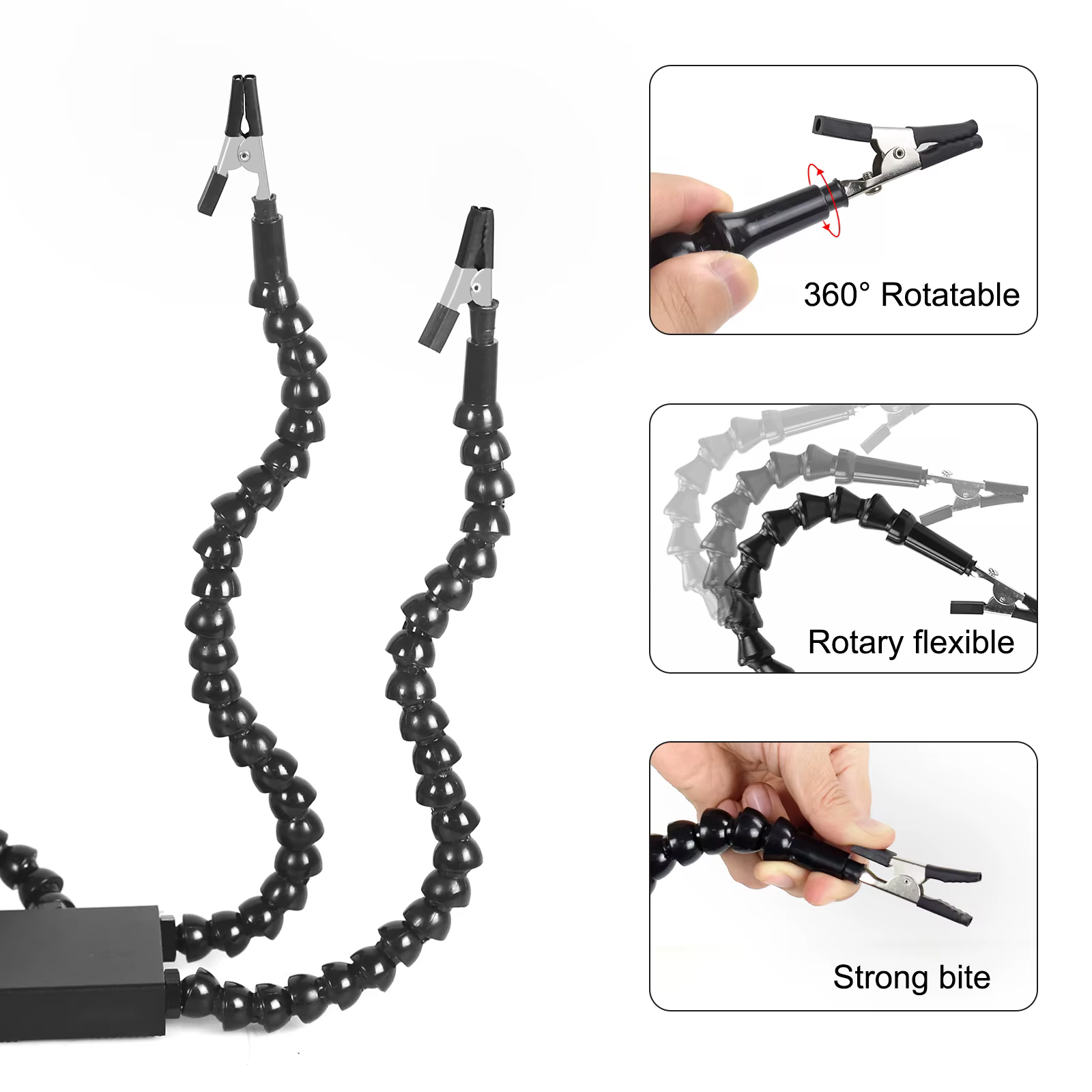 Toolour aide les mains Station de soudage Flexible