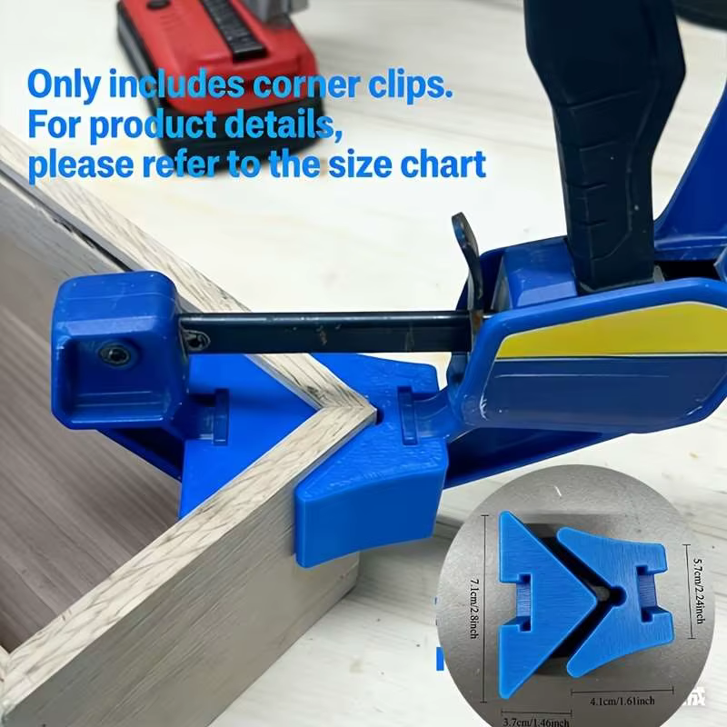 Pince d'angle rapide pour le travail du bois