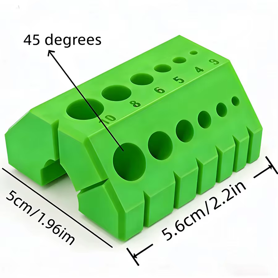 Guide de perçage numérique portable 45 ° 90 ° Outil d'aide