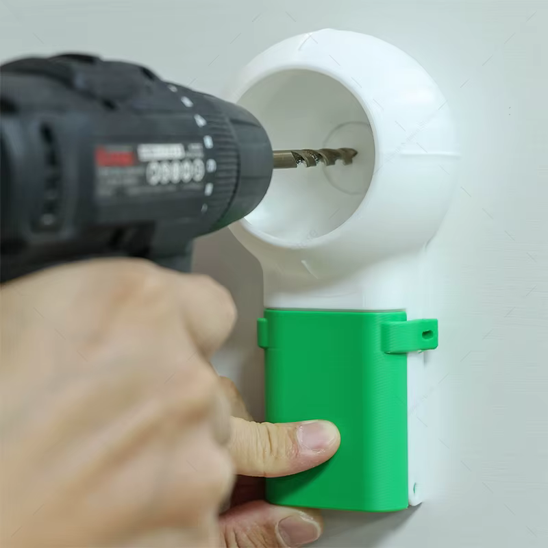 Boîte de collecte de poussière pour perceuse, imprimée en 3D, pour une perçage mural sans désordre, compatible avec la plupart des forets