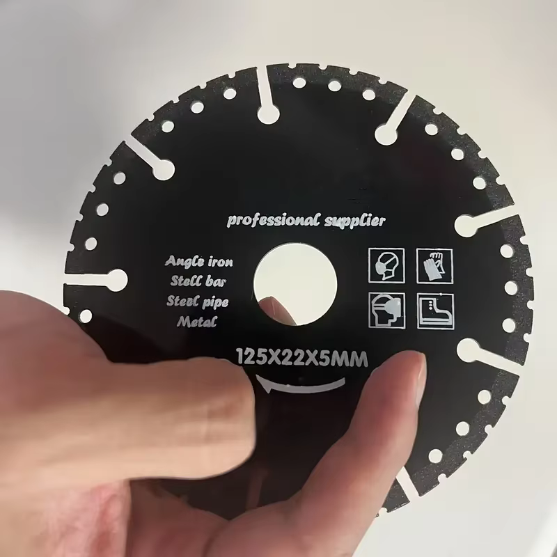 Lames diamantées pour coupe du métal de 125 mm – Disques tranchants pour l'acier