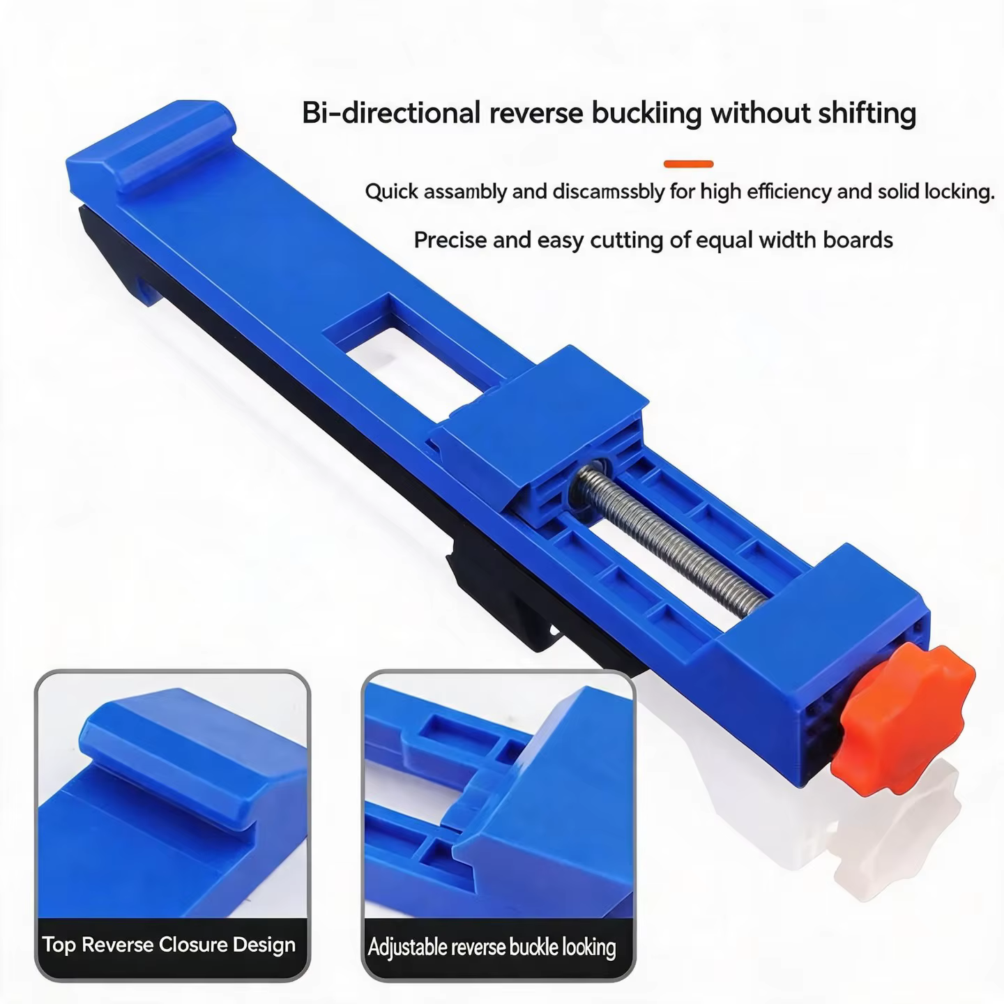 Rail de guidage réglable pour scie circulaire - Outil de coupe portable pour le travail du bois