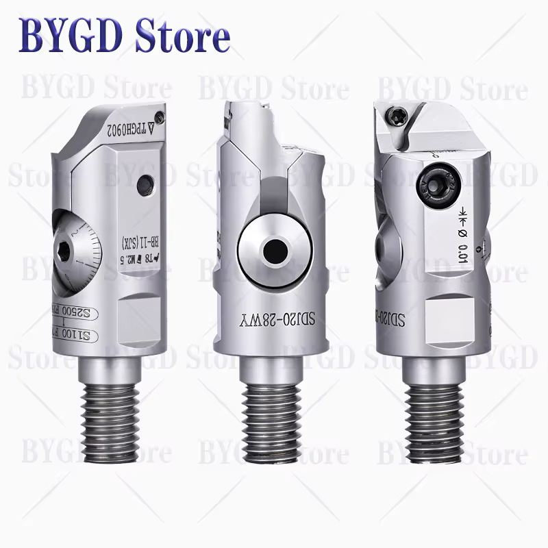 BYGD BT30 BT40 SDJ tête d'outil LBK CBK EWN RBH TCT dent de verrouillage SDJ10 SDJ12 SDJ14 SDJ16 SDJ20 SDJ25 M8 M10 M12 M16 M20 porte-outil