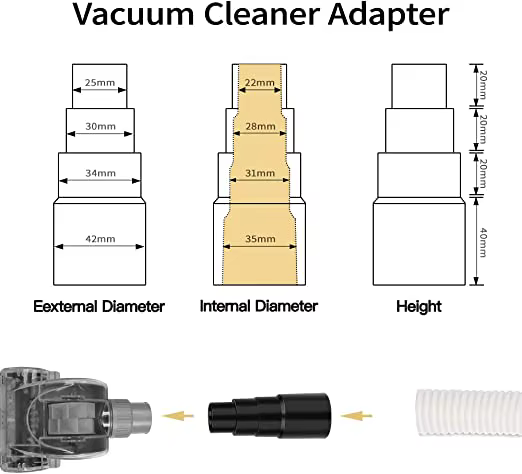 Adaptateur de pas pour Bosch Gas 35 LM