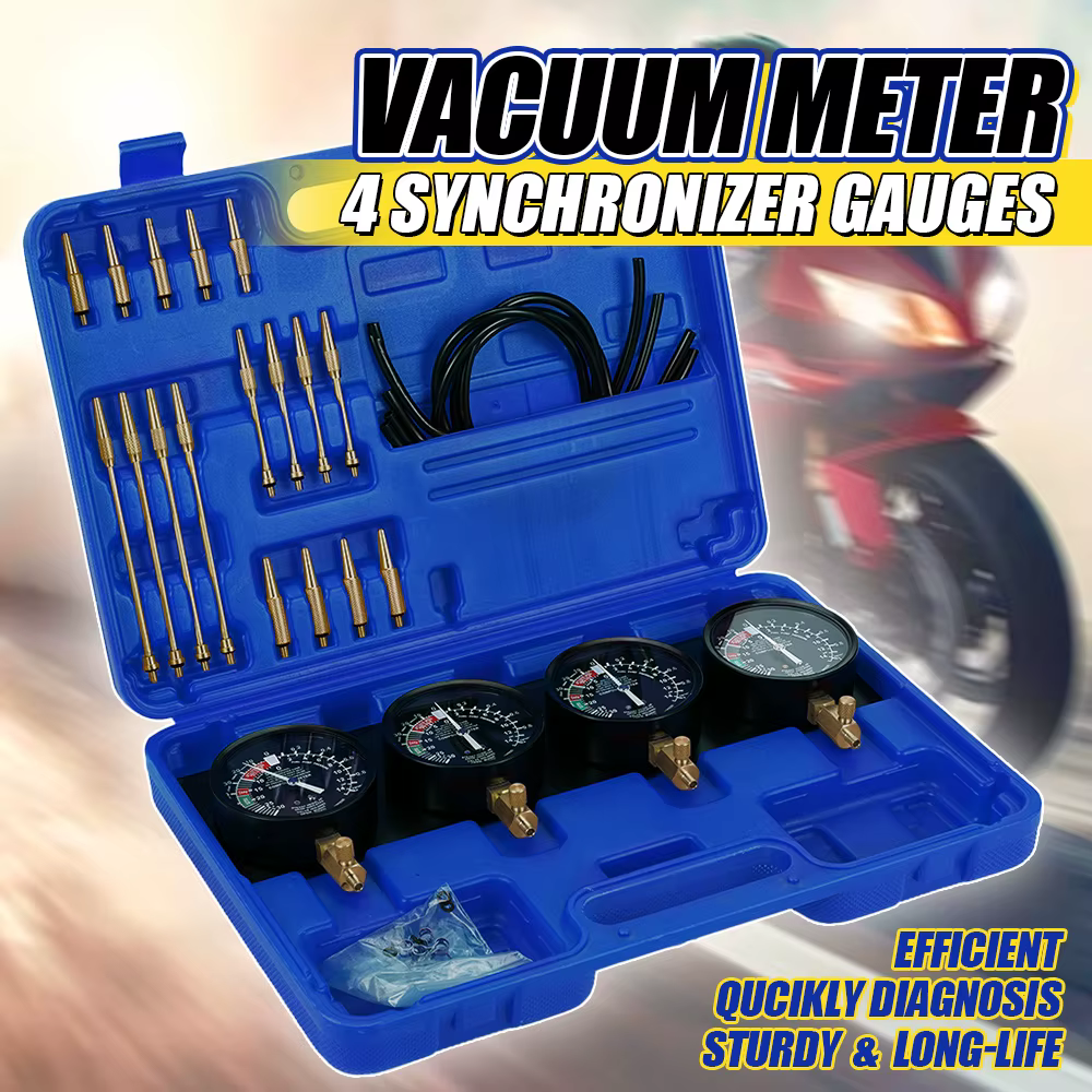 Synchroniseur de carburateur de moto pour testeur d'allumage 4 cylindres