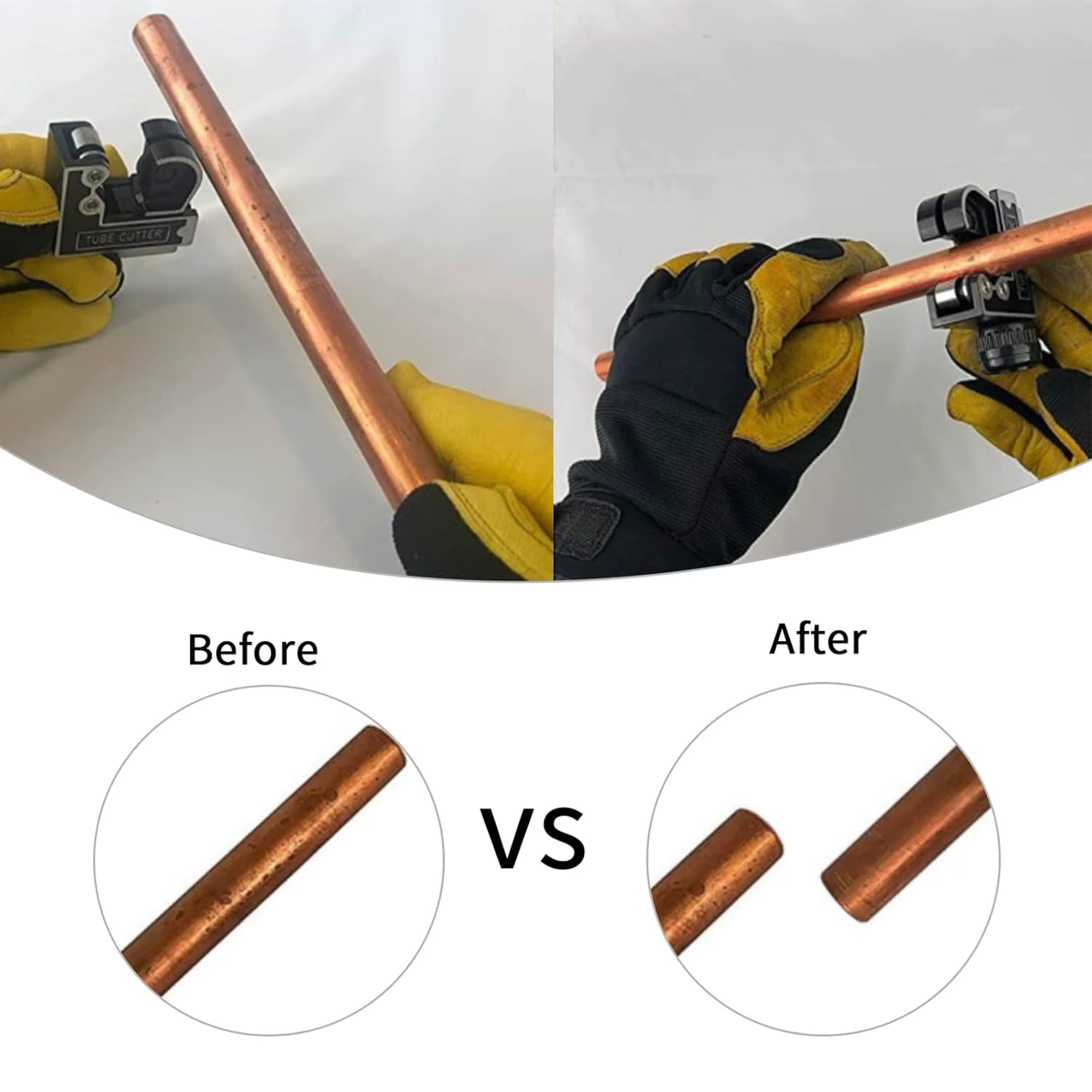 Cisaille portable en alliage de zinc pour la découpe de tuyaux en aluminium