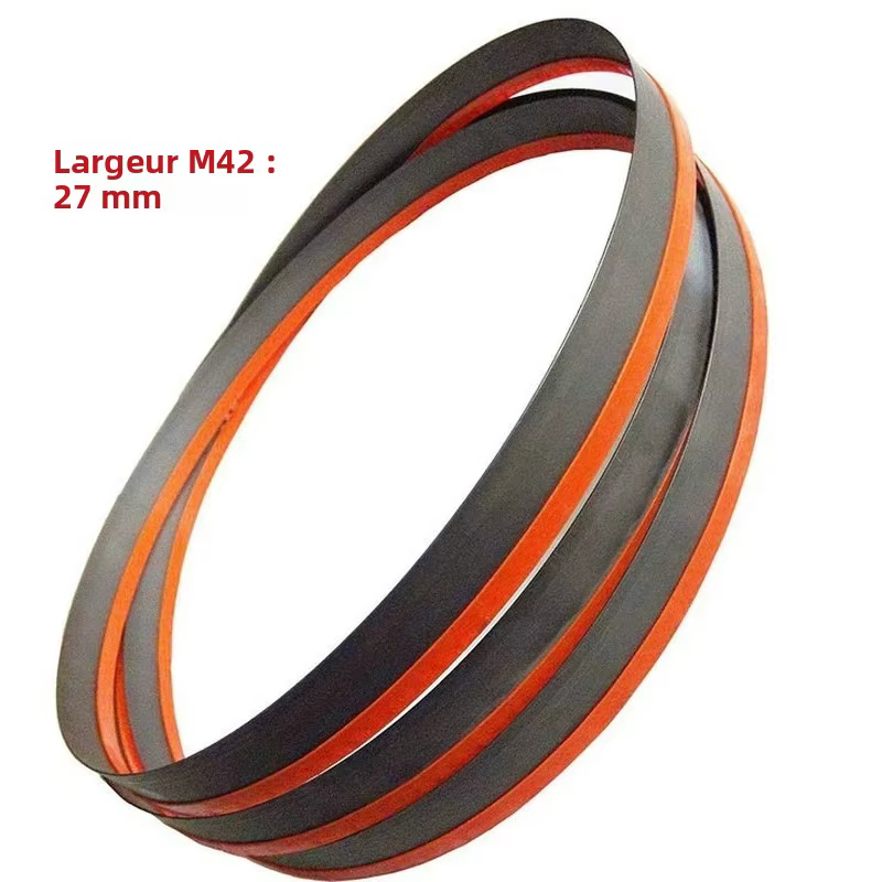 Lames de scie à ruban bi-métalliques M42 de qualité supérieure 2710 mm x 27 mm x 0