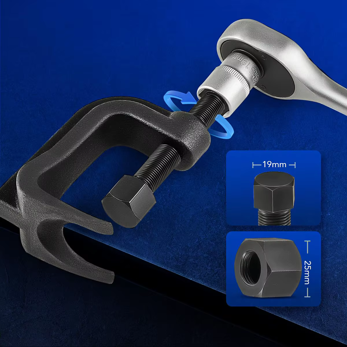 Extracteur d'outils de retrait de rotule