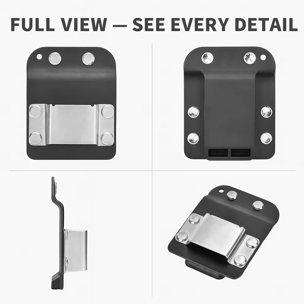 Support de perceuse à ceinture à outils à clipser