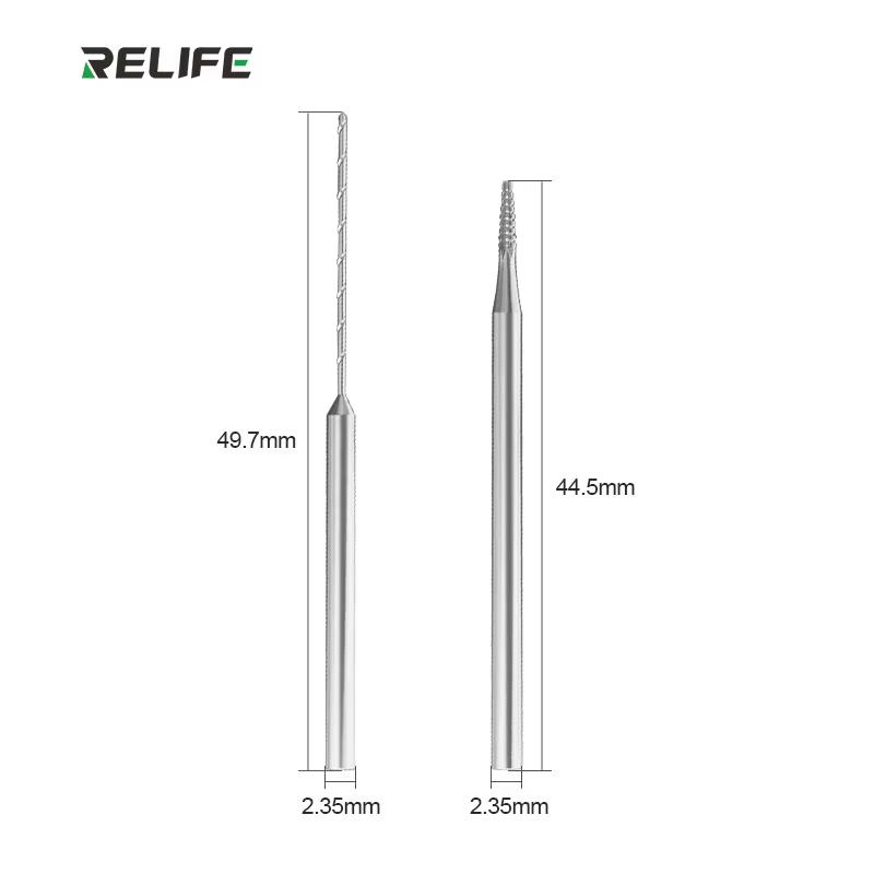 RELIFE TX1 foret coulissant de perçage en alliage pour la réparation de téléphone portable outil d'extraction de retrait
