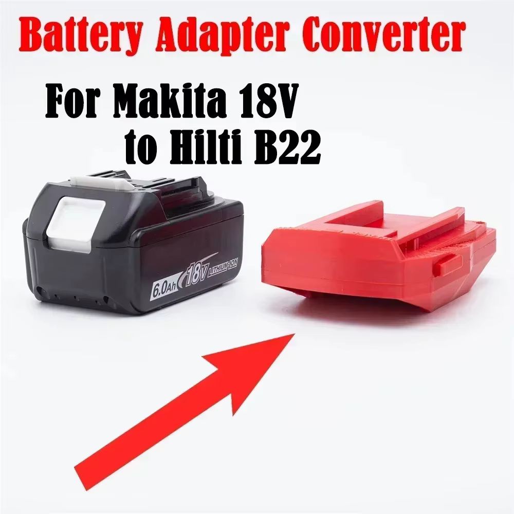 Adaptateur convertisseur pour batterie Li-ion Makita 18V-20V vers outils de perçage sans fil Hilti série 22V