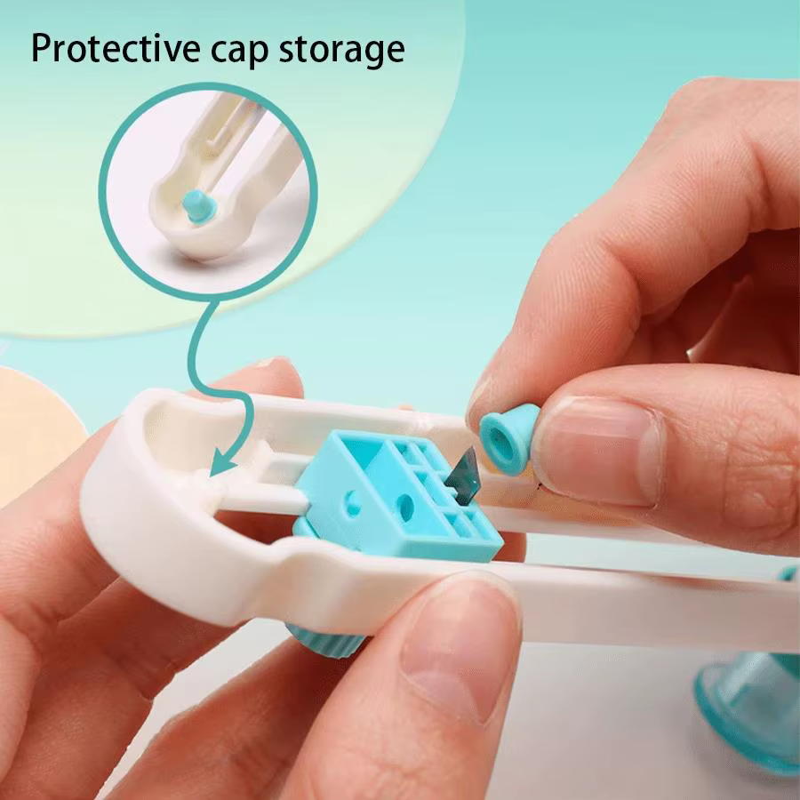 Coupe-papier circulaire en plastique de 2 à 20cm, outil de découpe artisanal multifonctionnel, cartes de scrapbooking pour papeterie scolaire, fournitures de bureau