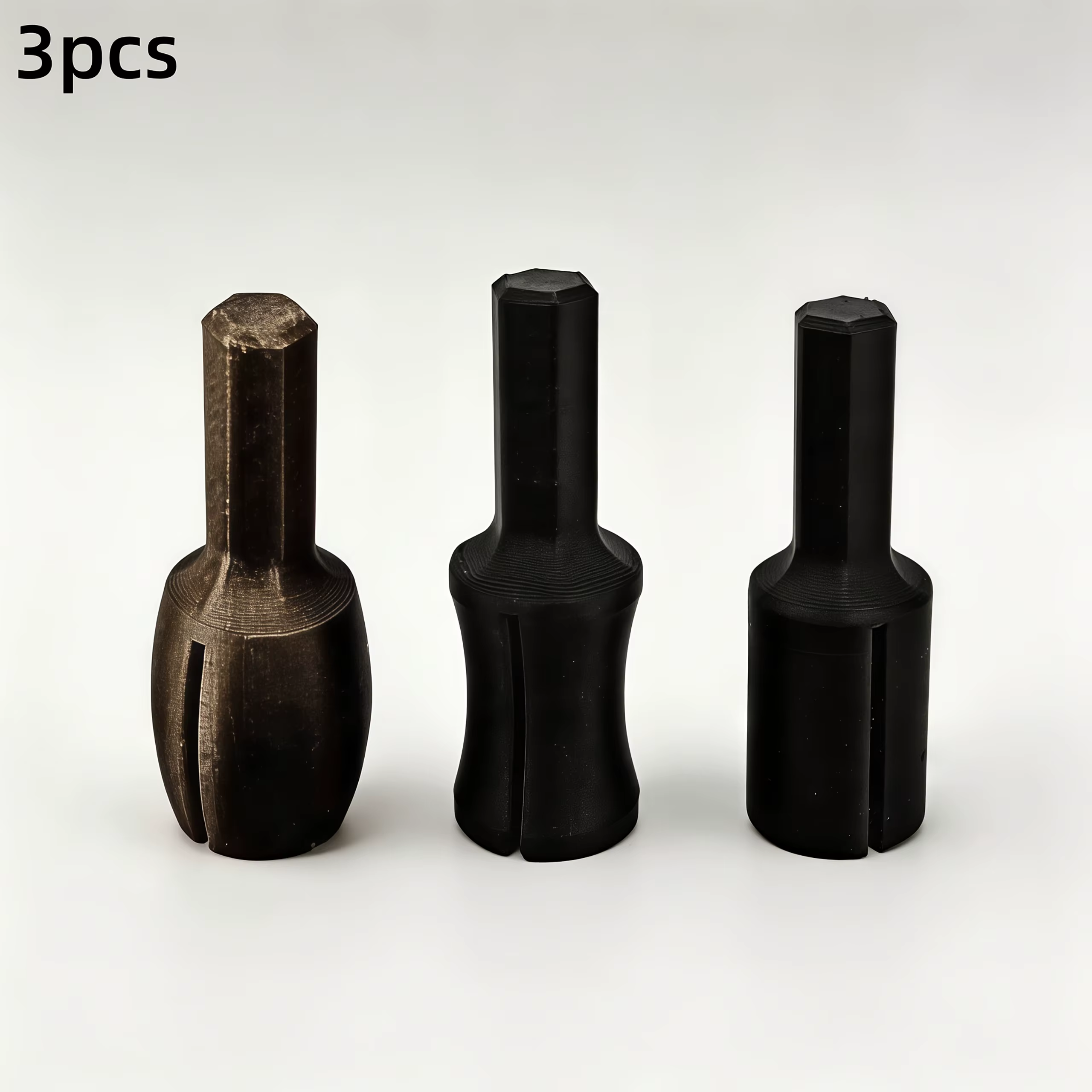 Lot de 3 têtes de ponçage pour tournevis