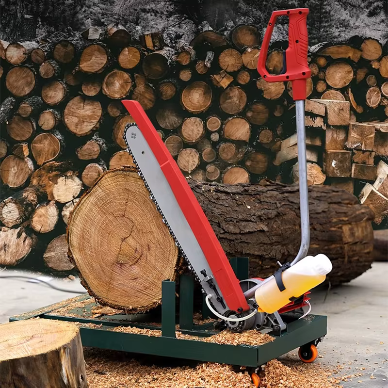 Scie à bois de chauffage électrique domestique 220V