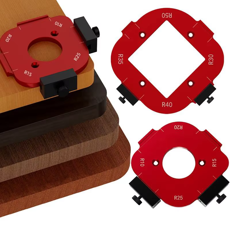 Gabarit de positionnement pour routeur à bois R10-R50