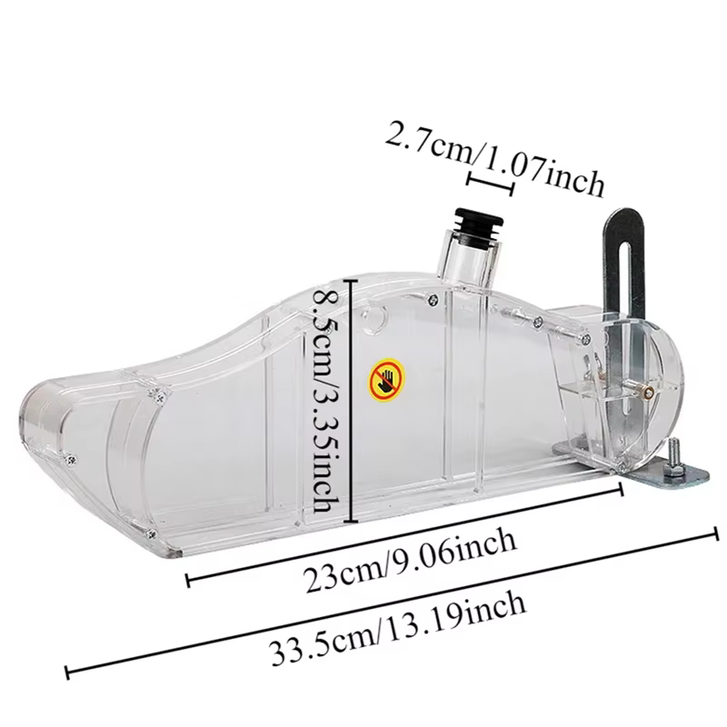 Scie circulaire électrique anti-poussière