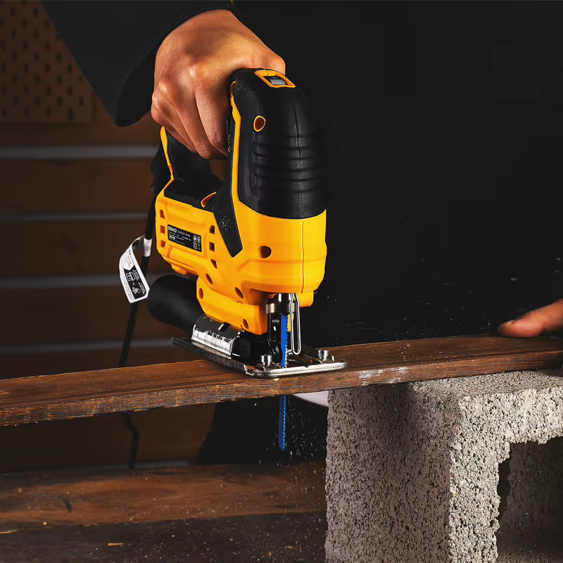 550W JIG SAW DEKO 220V outils électriques pour le travail du bois scie électrique avec règle de guidage lame