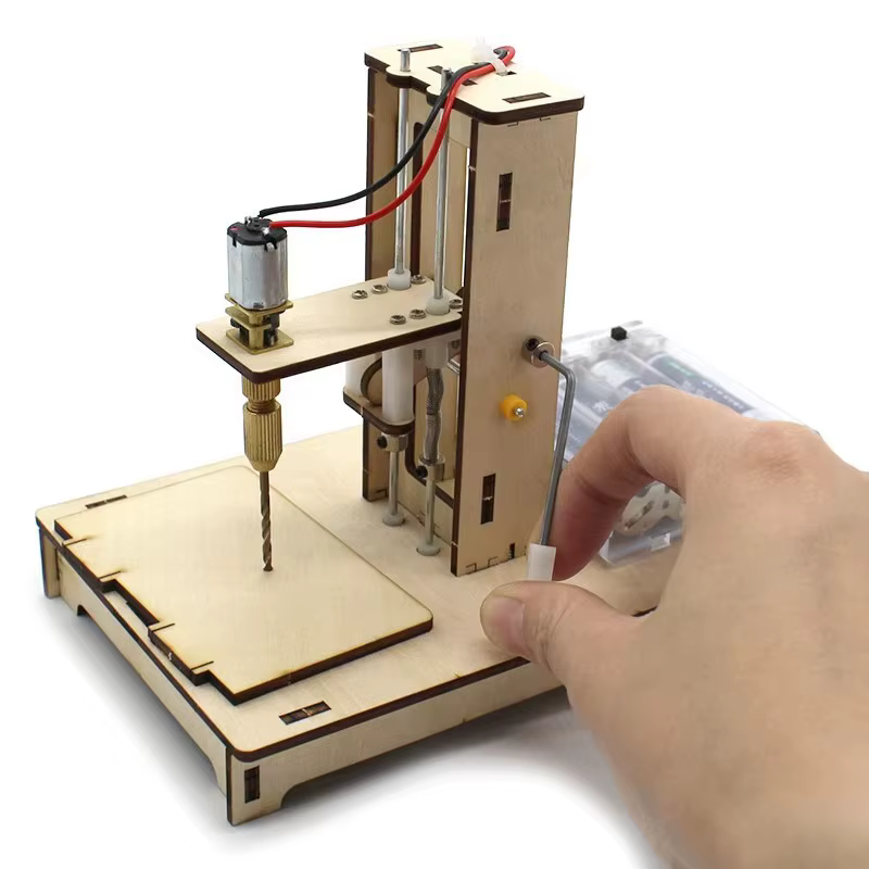 Jouets éducatifs pour enfants, kit d'expériences scientifiques à faire soi-même, artisanat d'assemblage fait main, jouet de construction mécanique, jeu éducatif d'apprentissage précoce