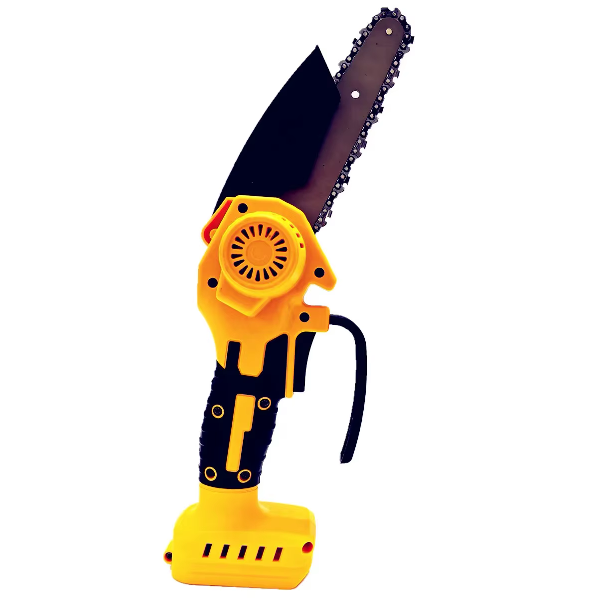 Pour DeWALT 18V 20V batterie 6 pouces scie à chaîne électrique sans fil Mini tronçonneuse Portable travail du bois jardin bûche outils électriques