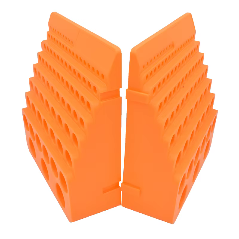Boîte de rangement de foret en plastique de haute qualité, pour fraise, outil CNC, mallette de collecte de pièces de forage en U