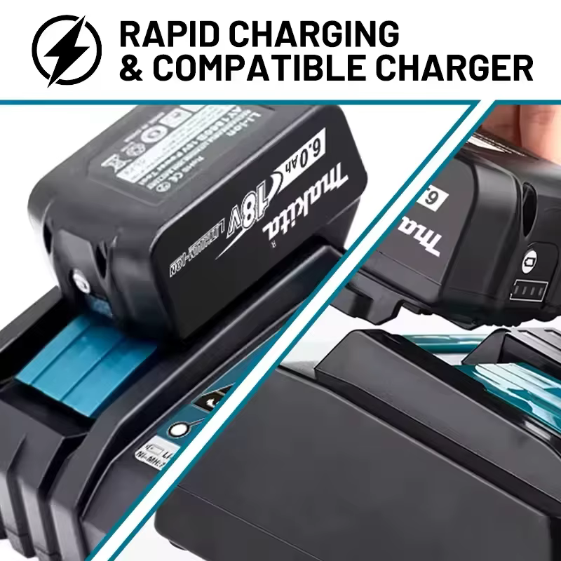 Batterie d'outil puissante Makita 18V 5Ah 6Ah + chargeur