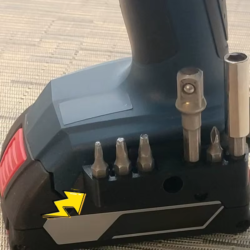 Support de rangement pour embouts de visseuse à percussion