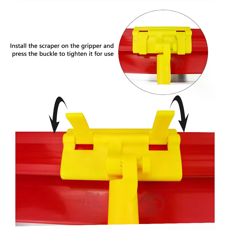 Outil lisse pour cloisons sèches - Truelle plate avec adaptateur d'extension et clip de support de nivellement - Unité de lissage de la construction