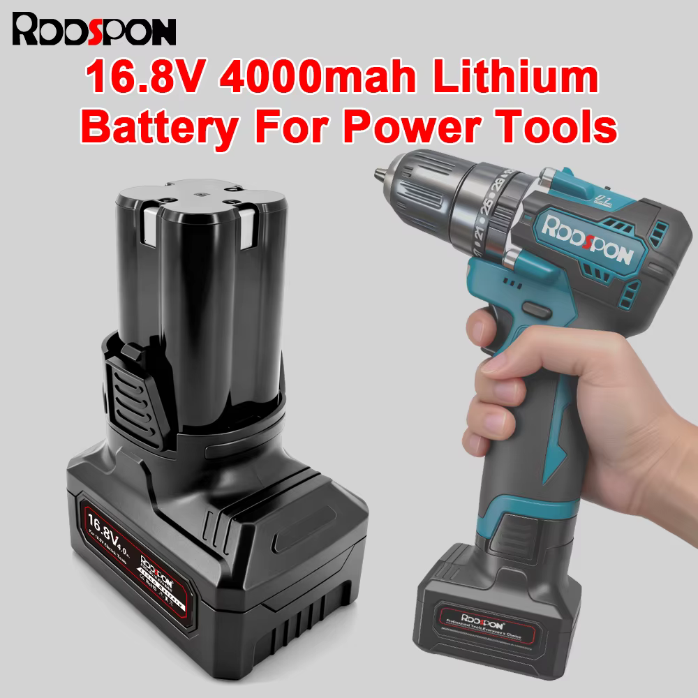 RDDSPON 16.8V batterie au Lithium clé électrique remplaçable universelle tournevis outil de forage