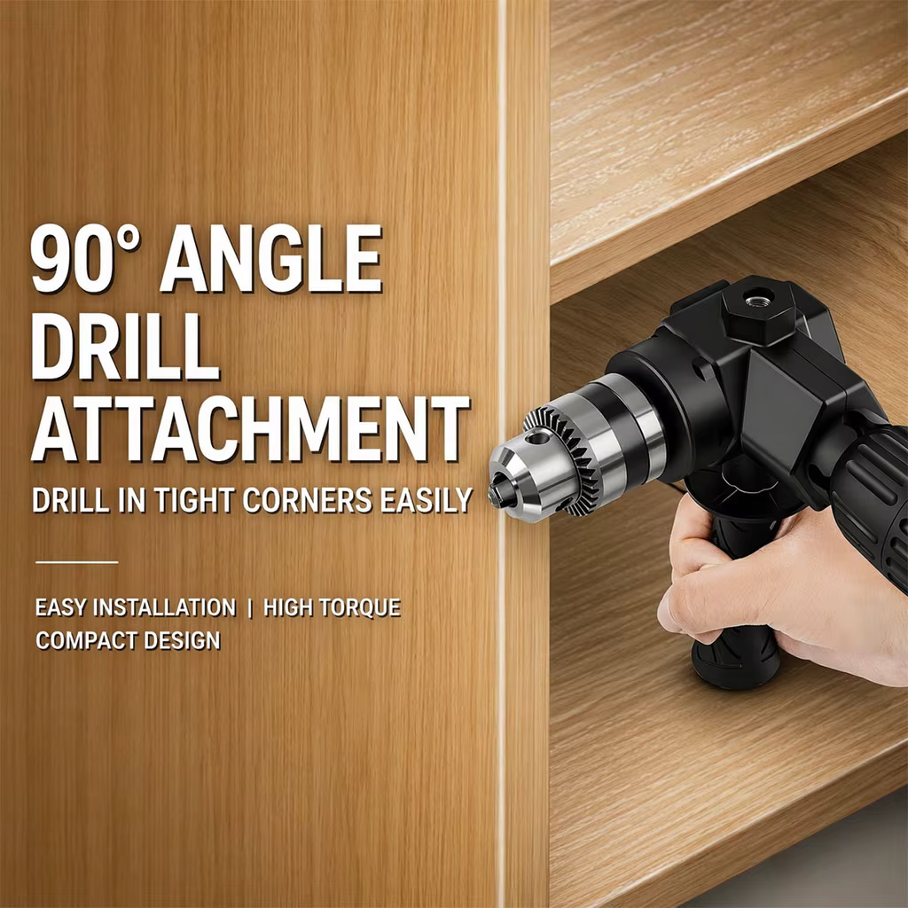 Adaptateur d'angle droit pour perceuse RaffordDrill