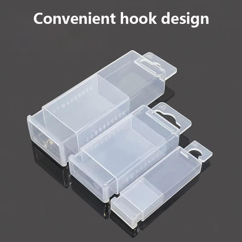Boîte de rangement rectangulaire pour pièces d'outils