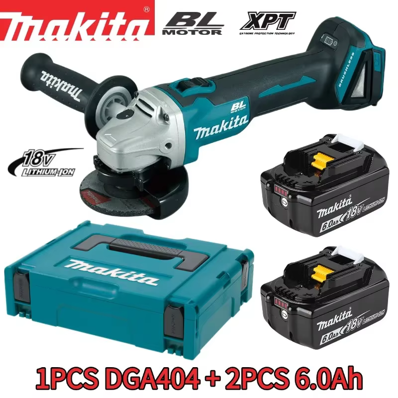 Meuleuse d'angle électrique sans fil Makita 18V 125mm DGA404 haute puissance
