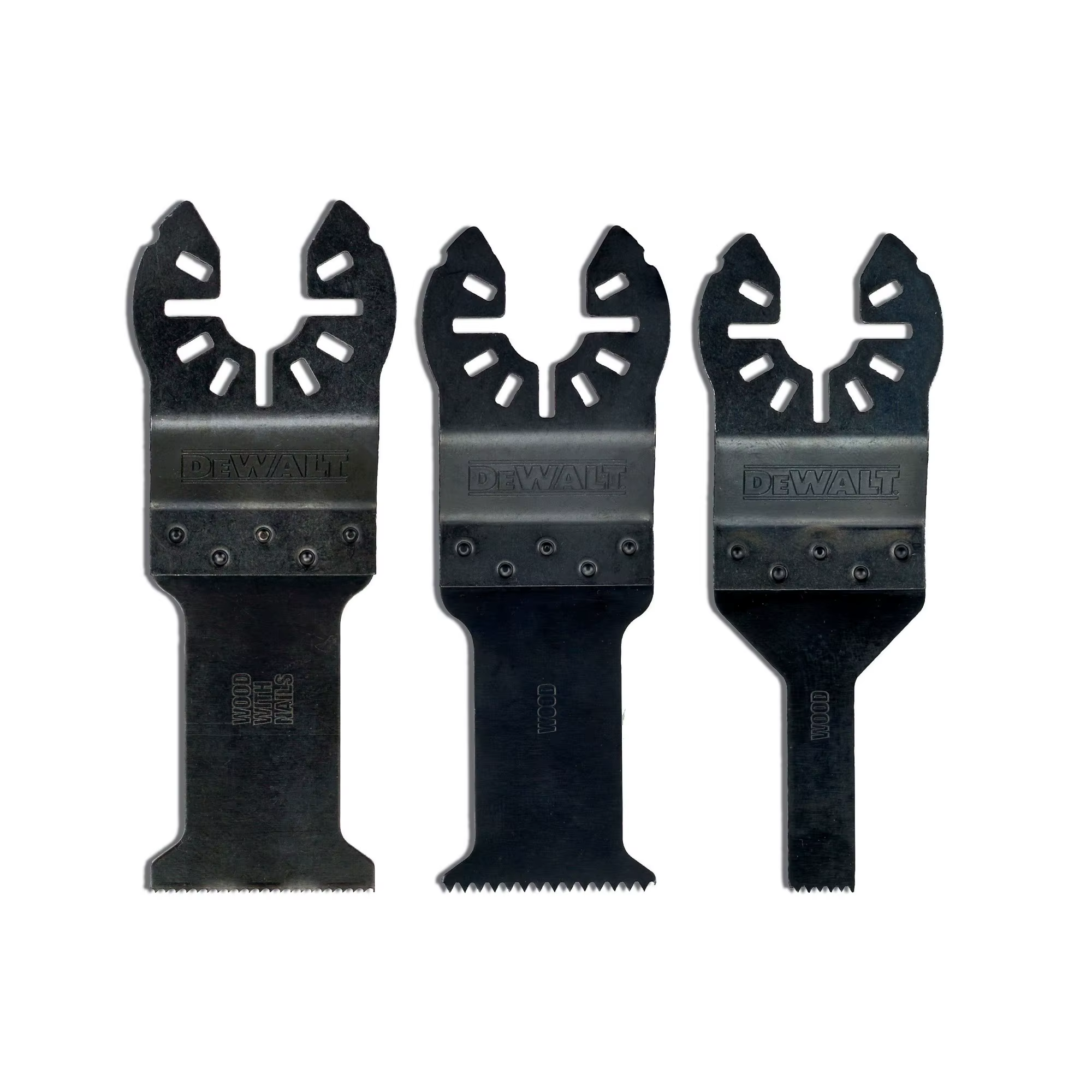 DEWALT DT20713 lame de scie oscillante bois/clous ensemble 3 pièces accessoires d'outils coupes de précision et durée de vie plus longue
