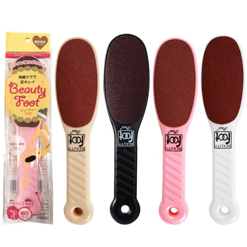 Planche de ponçage et de raclage double face pour les pieds, élimine les peaux mortes, les callosités, brosse à kératine, racloir à talons, lime à pieds