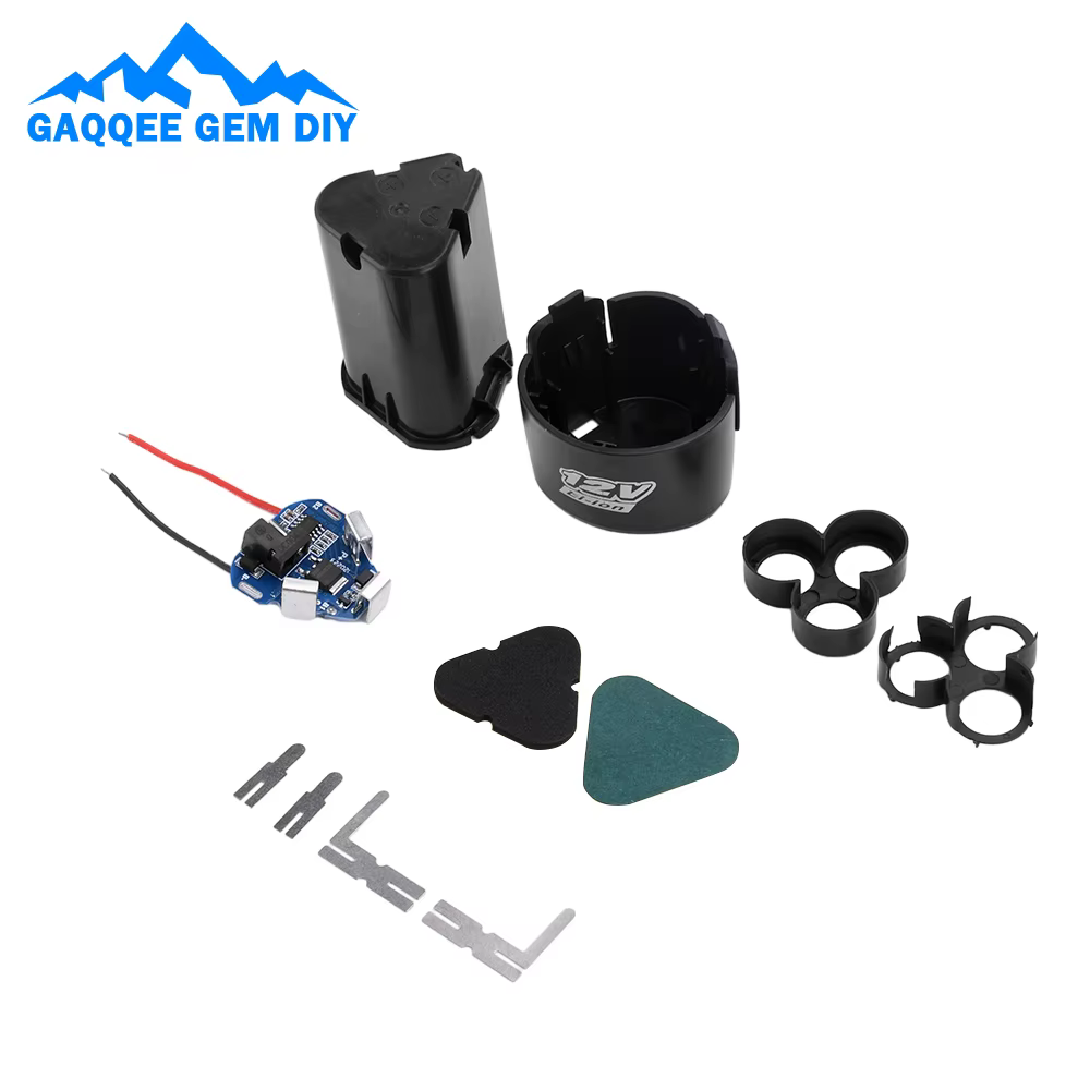 Kit de bricolage de batterie d'outils électriques enfichables 12V