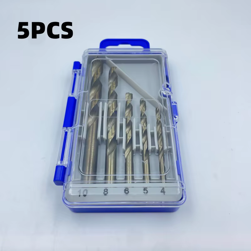 Ensemble de 5 forets métalliques M35 avec étui