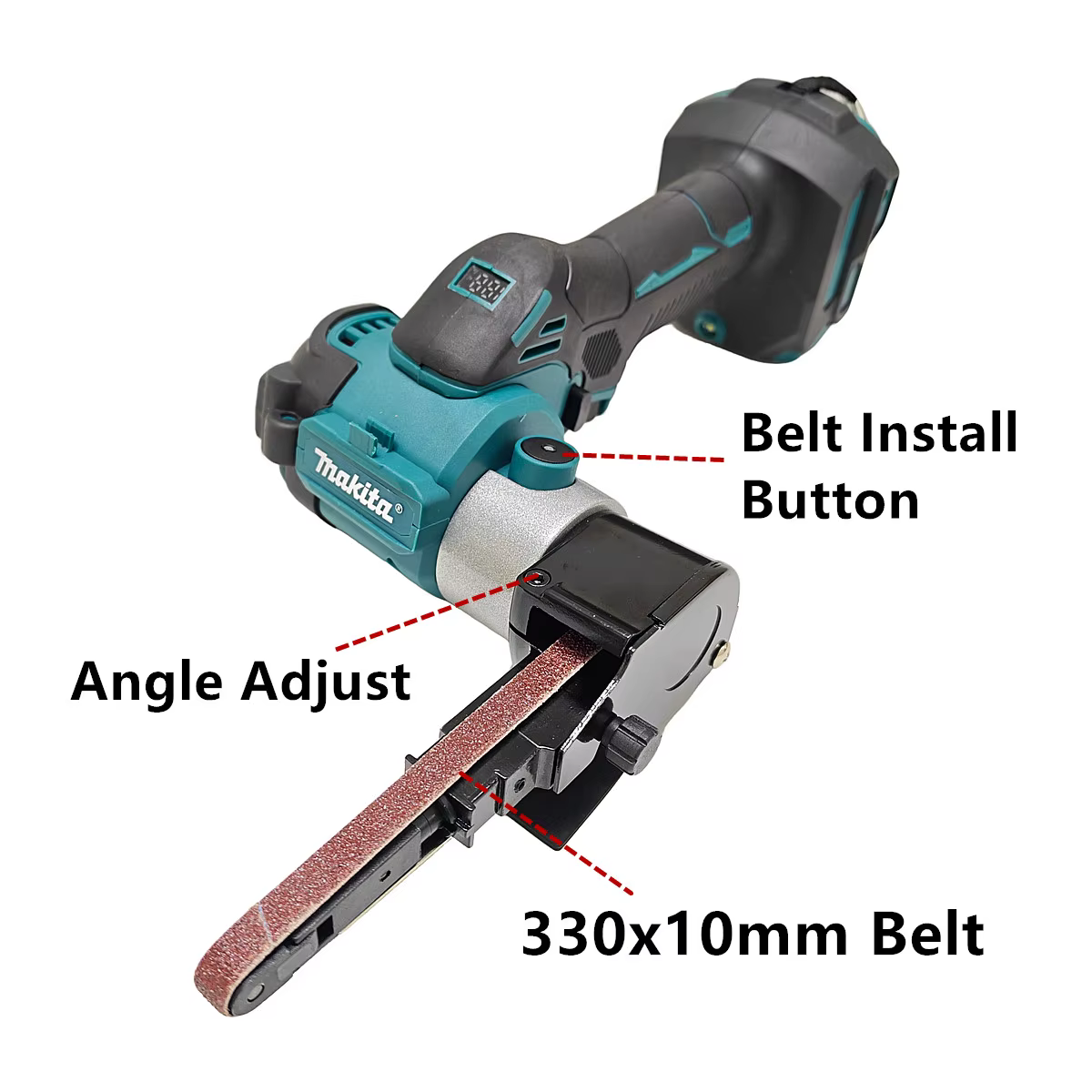 Ponceuse à bande électrique sans fil Makita 18V
