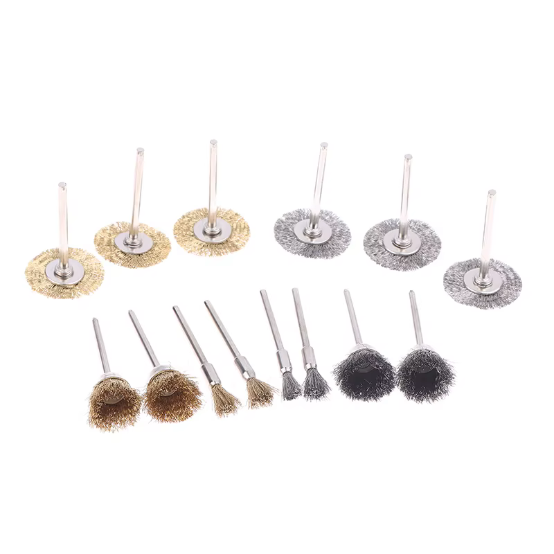 Ensemble de Mini brosses métalliques