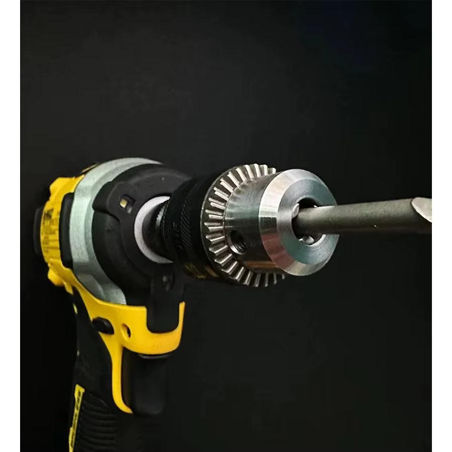 Mandrin à clé avec adaptateur SDS