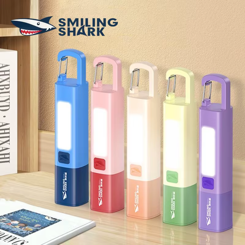 Nouvelle lampe torche multifonction portable, lumières puissantes, focalisation variable avec projecteur latéral, éclairage d'urgence extérieur haute luminosité