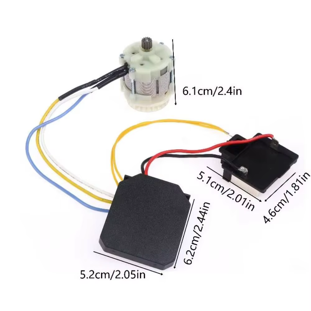 Moteur de tronçonneuse électrique à 14 dents