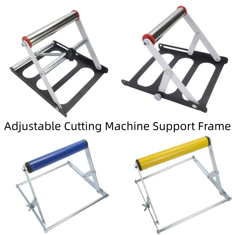 Support à roulettes réglable en hauteur pour scie à onglet