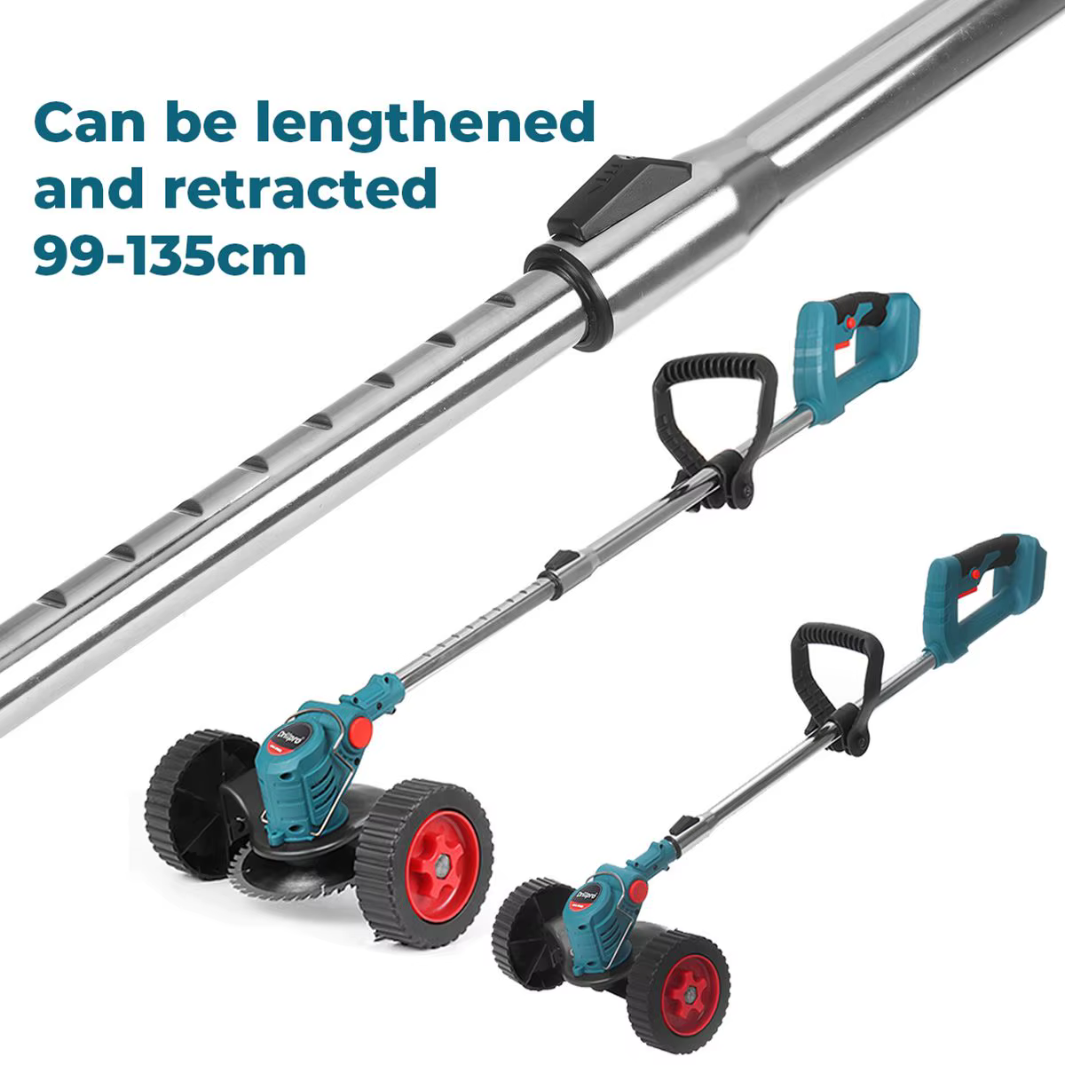 Drillpro-Tondeuse à Gazon Électrique Sans Fil 21V 900W
